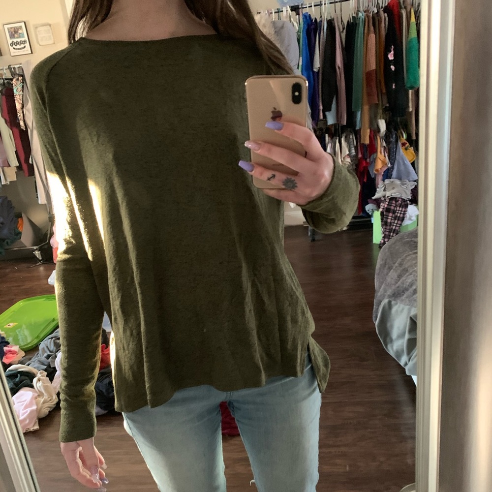 Olive green Old Navy sweater